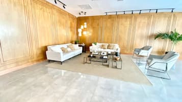 公寓客房, 1 間臥室, 無障礙, 露台 | 起居區