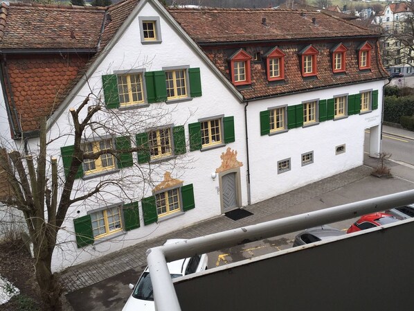 Apartment, 1 Bedroom, City View | Exterior - 2 Rooms With Balcony, Central, Quiet Location (St. Gallen)