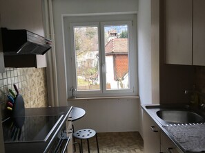 Apartment, 1 Schlafzimmer, Stadtblick | Eigene Küche