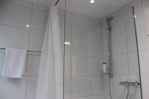 Apartment, 1 Bedroom, City View | Bathroom | Soap, shampoo - Casa Schilling 2,5 Rooms in St Gallen, Modern, Quiet and Close to the Center (St. Gallen)