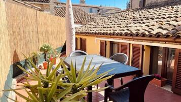 Vue depuis lâhĂ©bergement