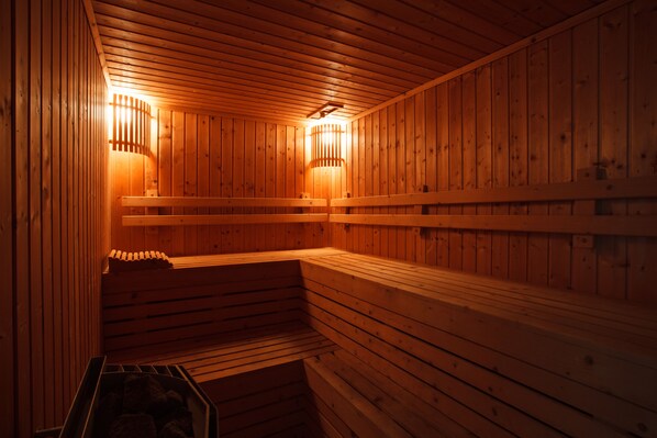 Apartamento, 2 habitaciones, accesible para personas con discapacidad, balcón | Sauna
