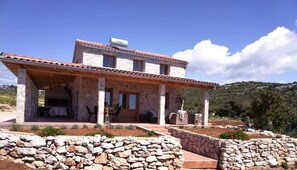 Ferienhaus, 2 Schlafzimmer, Raucher, Terrasse | Außenbereich