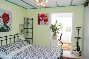 Chalet, 2 Bedrooms, Patio, Garden View | 2 bedrooms, iron/ironing board, travel crib
