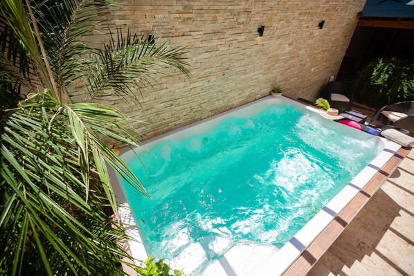 Shared Dormitory, 1 Bedroom, Accessible, Smoking | Interior - Room-cozy 1bd With Common Jacuzzi (Sosúa)