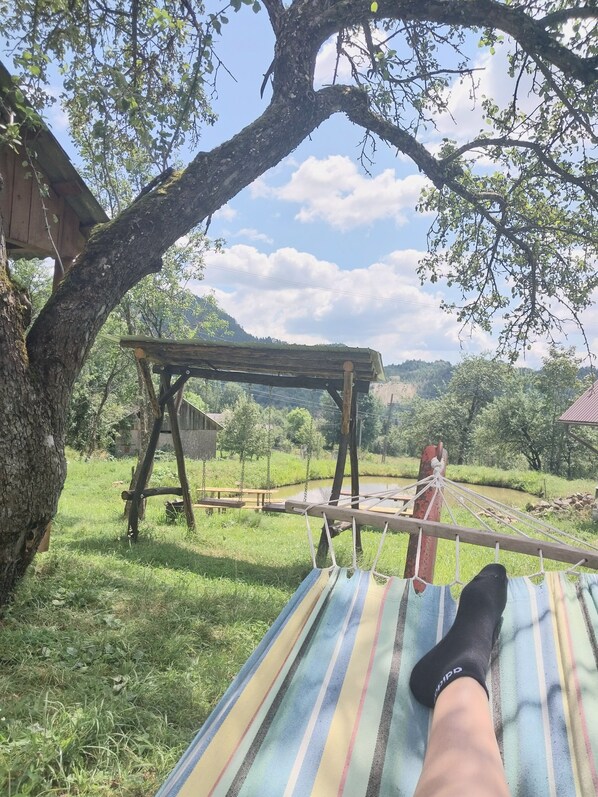 House, 2 Bedrooms, Smoking, Patio | Property grounds - Rustic Wild Retreat IN Romania (Rosia Montana)