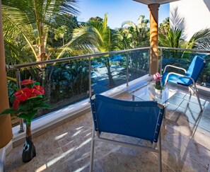 Apartment, 2 Bedrooms, Smoking, Private Pool | Balcony - Stylish 2r-2b Apt Near the Beach and Main Street (Sosúa)