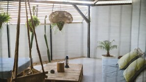 Leilighet, 1 soverom, terrasse, fjellutsikt | Oppholdsrom