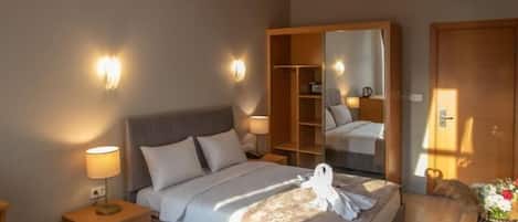 Bettwäsche aus ägyptischer Baumwolle, hochwertige Bettwaren, Minibar