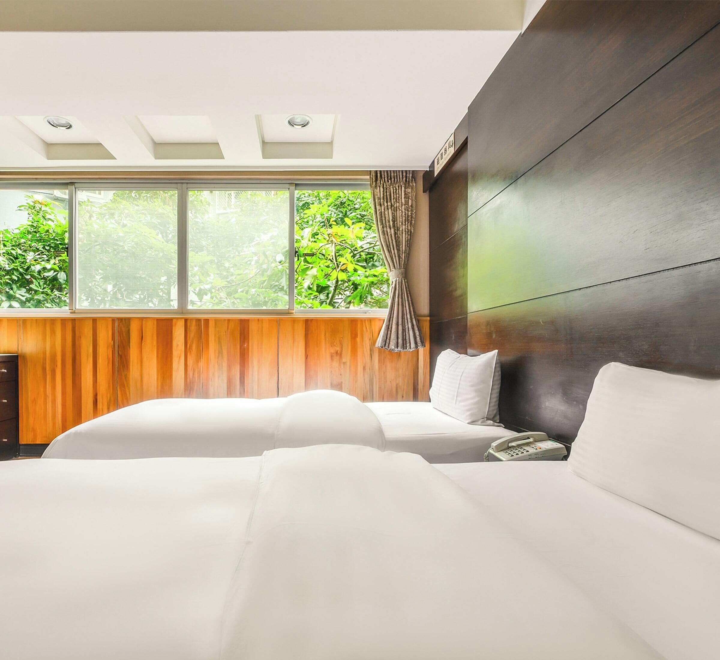 Sistema de insonorización, wifi gratis y ropa de cama 