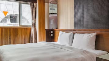 Phòng đôi Deluxe | Phòng cách âm, truy cập Internet không dây miễn phí, bộ trải giường