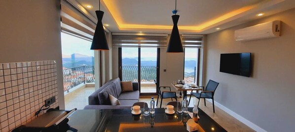 Deluxe Apartment | 1 bedroom, Egyptian cotton sheets, premium bedding, Tempur-Pedic beds - Arya Deluxe Apart (Kas)