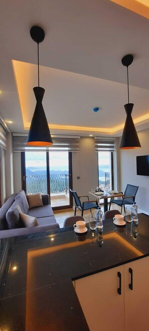 Deluxe Apartment | 1 bedroom, Egyptian cotton sheets, premium bedding, Tempur-Pedic beds - Arya Deluxe Apart (Kas)