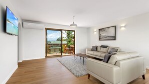 Living area - Recently renovated two storey getaway just up the hill from One Mile Beach (Forster)