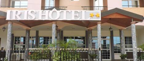 Overnatningsstedets facade