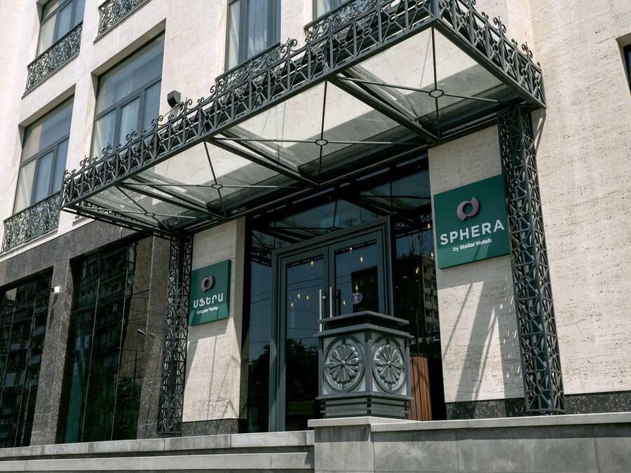 Fassade der Unterkunft