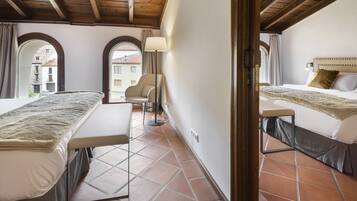 Family Quadruple Room | Premium bedding, down comforters, minibar, in-room safe