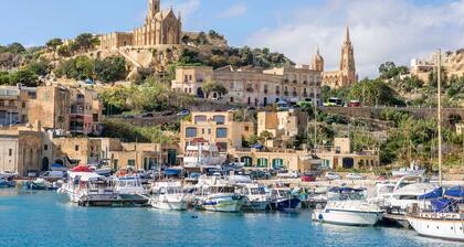 Harbour Views Gozitan Villa + Shared Pool