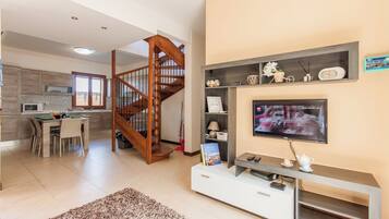 21-inch Smart TV with cable channels