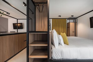 Condo familial | Literie de qualité, couette en duvet, lit avec matelas à plateau-coussin