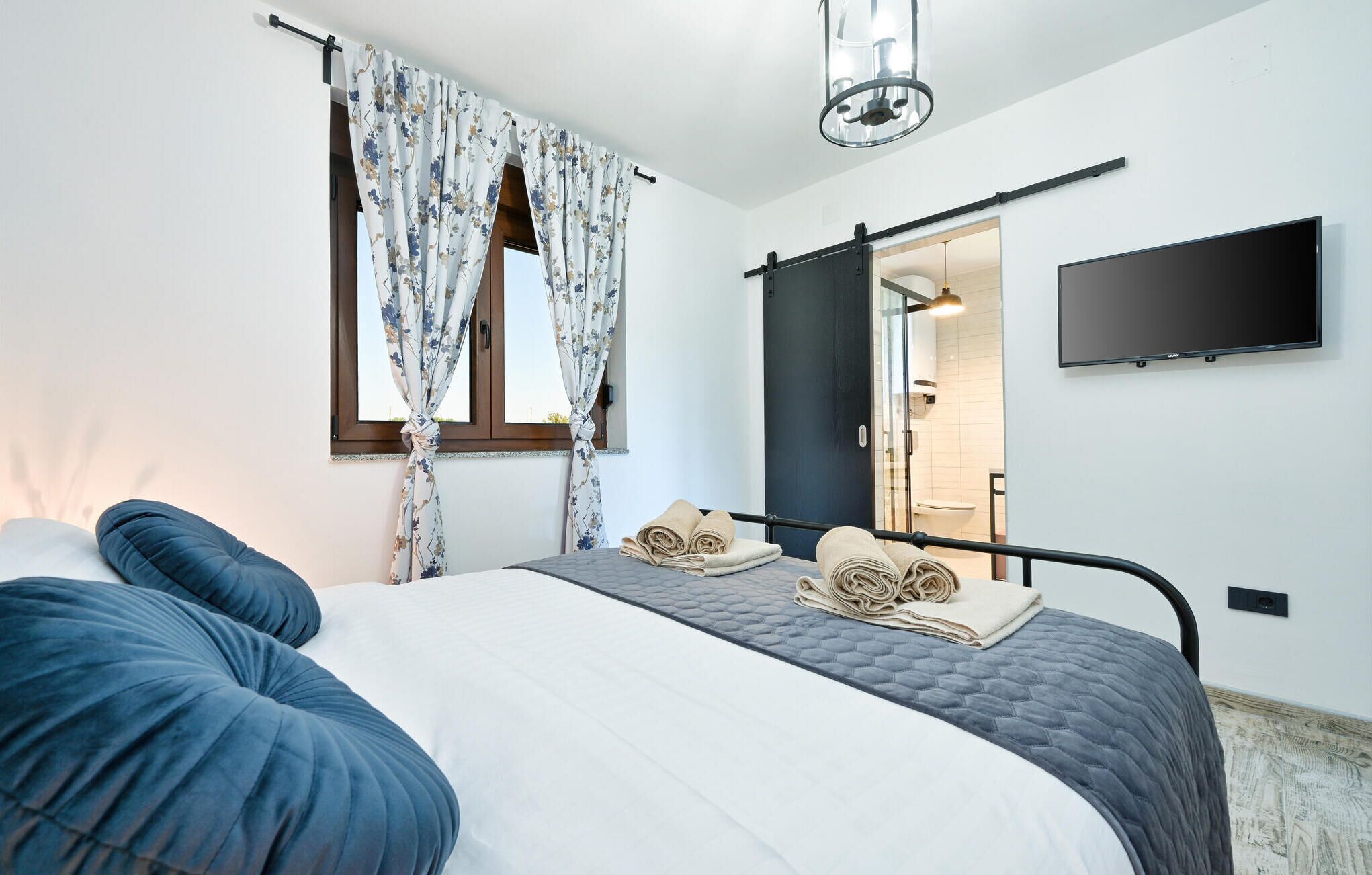 2 soveværelser, pengeskab på værelset, weekendseng, gratis Wi-Fi