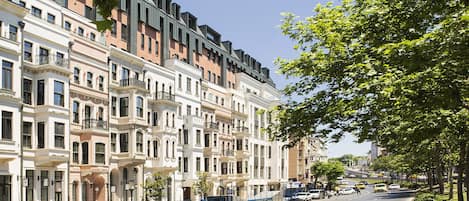 Fachada de la propiedad