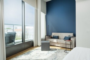 奢華客房 | 埃及棉床單、高級寢具、記憶床墊、客房內保險箱