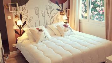 3 chambres, lit parapluie, Wi-Fi