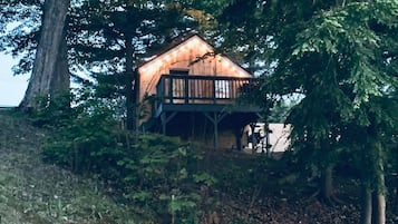 Cabana real, para não fumantes, vista para o lago | 3 quartos, roupas de cama de algodão egípcio, roupas de cama premium