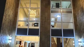 Fassade der Unterkunft