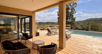 Beautiful!!! Villa Cerise south Ardèche Les Vans, private pool, superb view