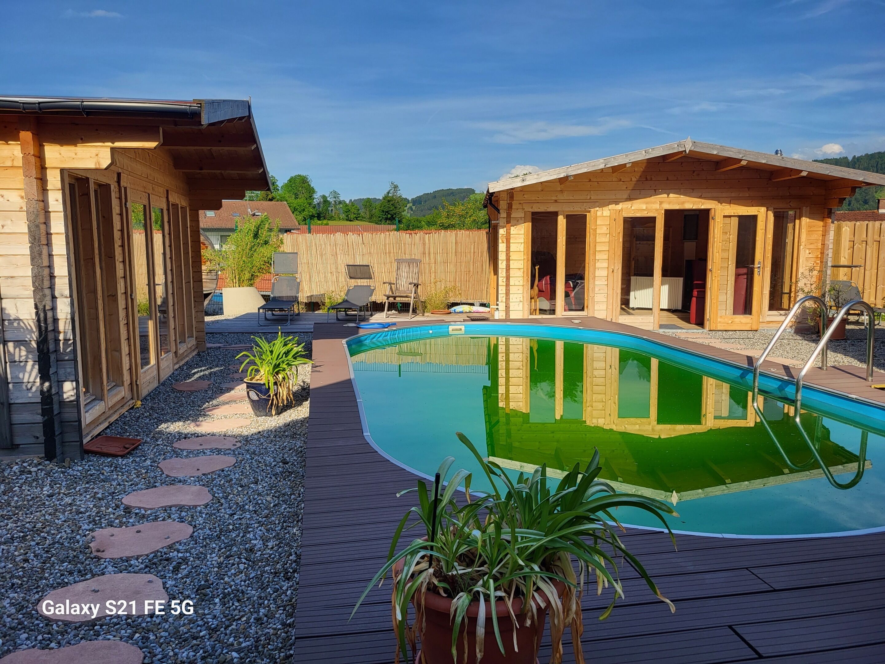 Een bubbelbad, een stoombad