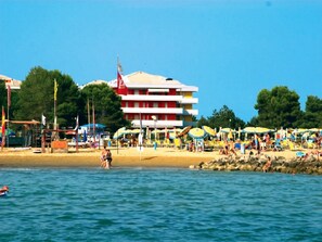 On the beach