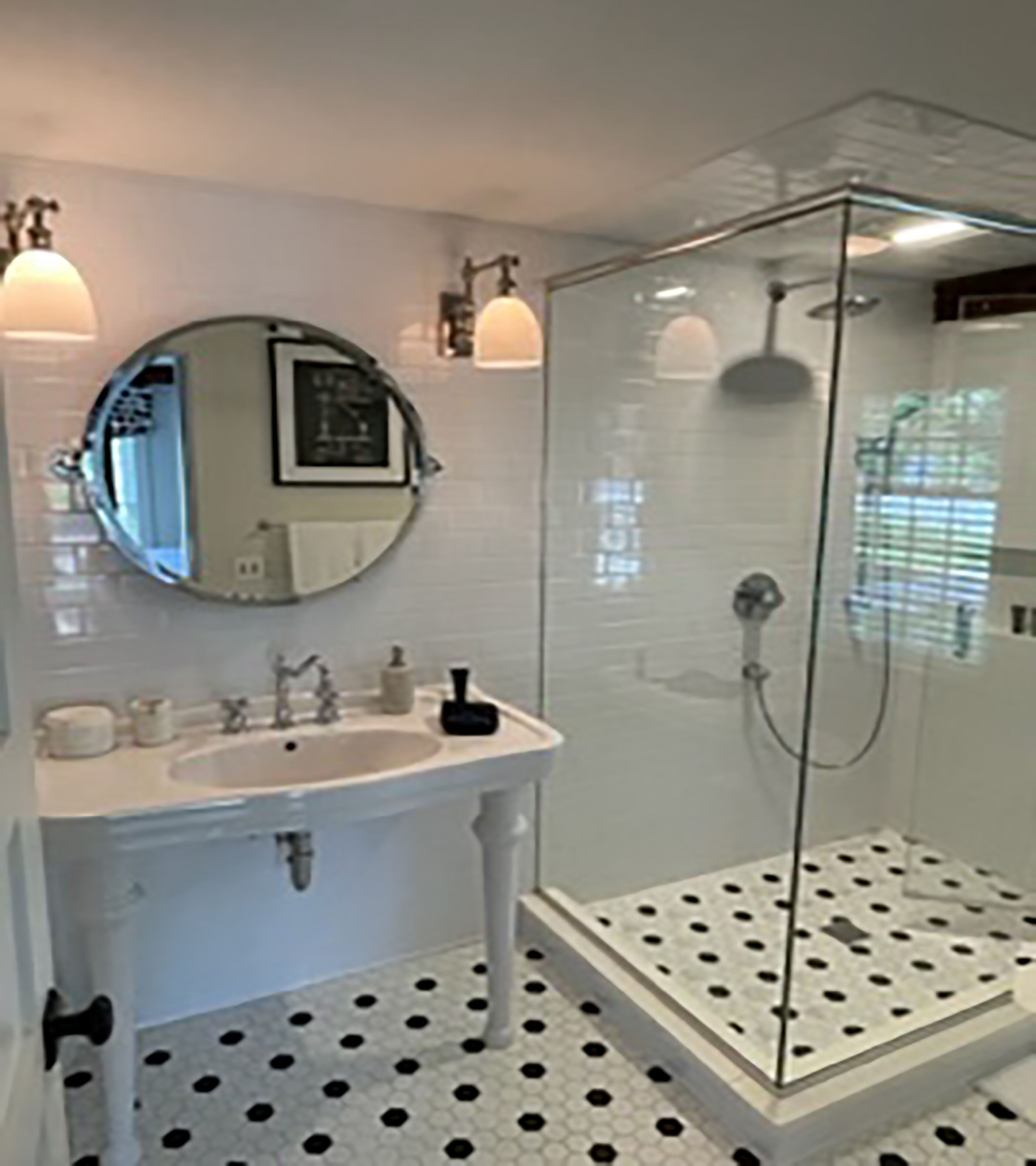 Katharine Hepburn Room | 浴室 | 淋浴設備、雨淋花灑、名牌梳洗用品、風筒