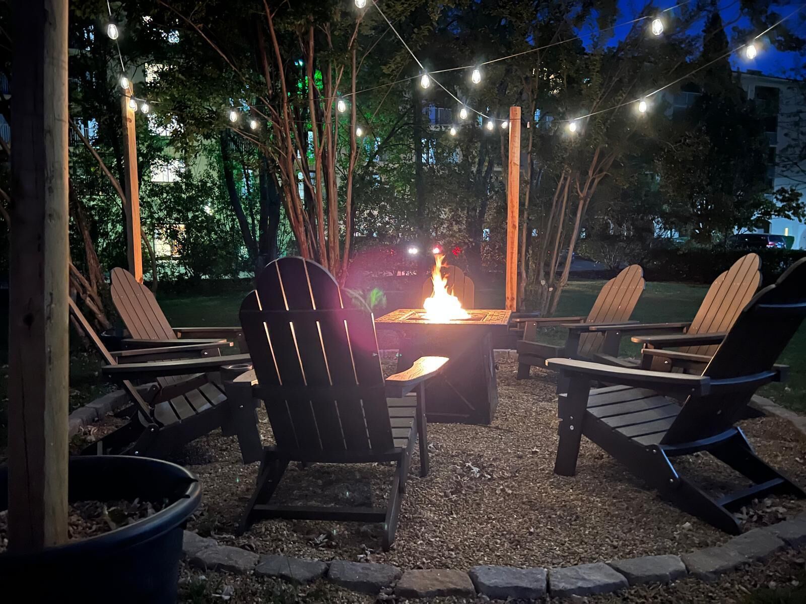 Overnattingsstedets uteområder