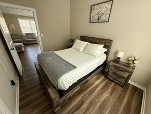 2 chambres, accès au Wi-Fi (inclus), literie fournie