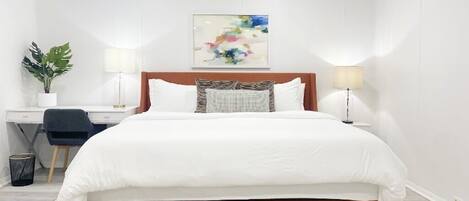 2 soveværelser, skrivebord, strygejern/strygebræt, gratis Wi-Fi