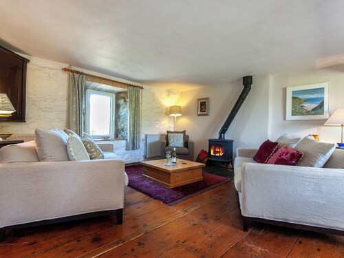 Charming Ceibwr Cove holiday cottage on the north Pembrokeshire coast.