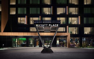 Front of property – evening/night