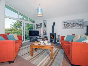 Fireplace - 3 bedroom accommodation in Nolton Haven, Pembrokeshire coast (Nolton Haven, Pembrokeshire coast)