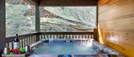 Baignoire à remous intérieure