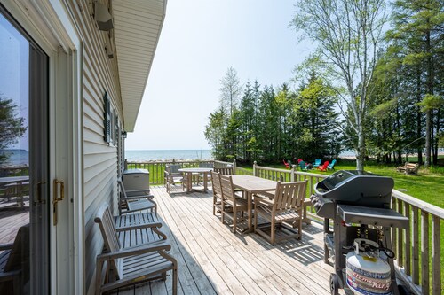 Stunning Lake MI Sunrises on Sandy Beach | Fire pit Nights