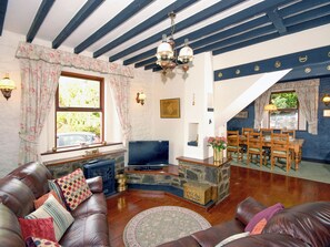 Living area - Trinity Cottage-QC349 (Burton, nr Milford Haven)