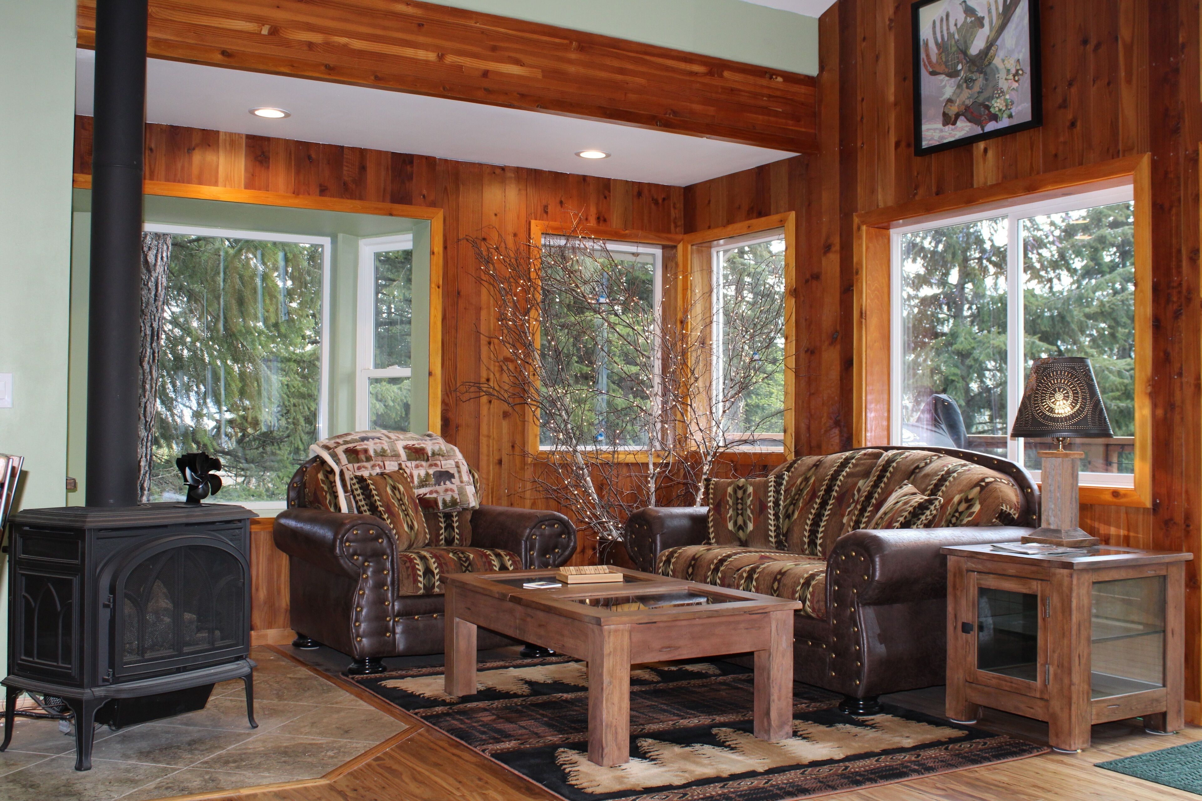 Vue depuis l’hébergement