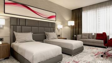 Superior Room, 2 Single Beds, Sea View | 1 bedroom, premium bedding, down duvets, minibar