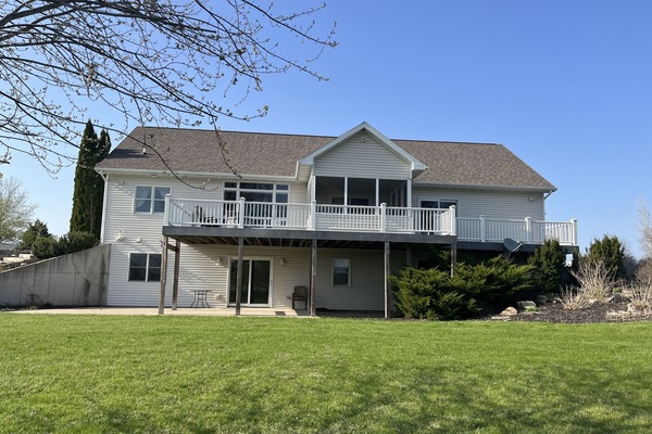 Back of the home
