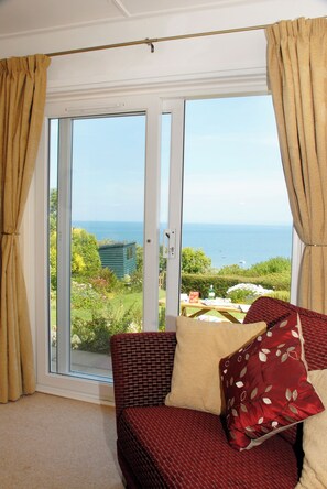 Fireplace - 4 bedroom accommodation in New Quay (New Quay)