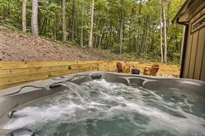 Baignoire à remous extérieure