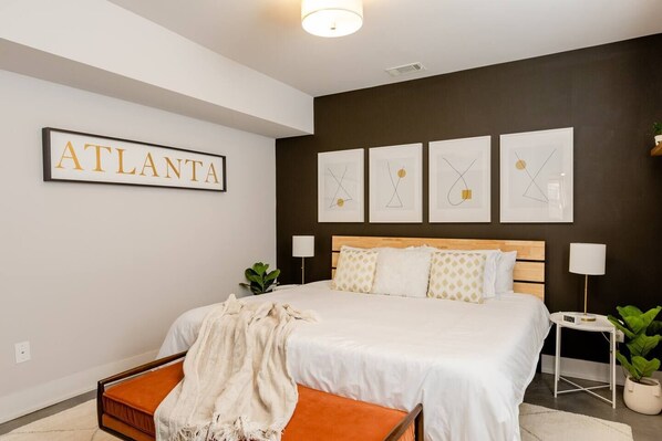 1 habitación, cuna de viaje, wifi gratis y ropa de cama 