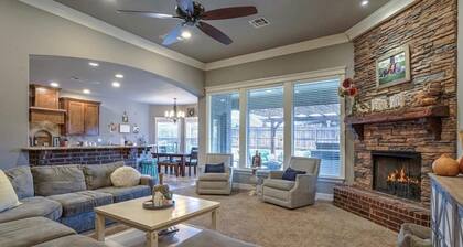 Recently Updated Home with outdoor grilling area and movie room